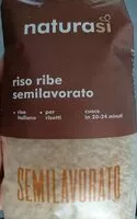 İçindeki şeker miktarı Riso ribe semilavorato