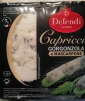 入っている砂糖の量 Capricci - gorgonzola e mascarpone