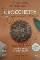 Quantité de sucre dans Crocchette tofu / riso basmati / Spinaci