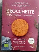 चीनी की मात्रा Crocchette tofu farro datterini bio