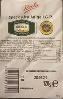 İçindeki şeker miktarı Speck Alto Adige I.G.P.