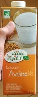 Sucre et nutriments contenus dans Delice vegetal