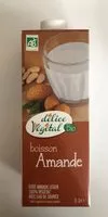 Quantité de sucre dans Boisson Amande