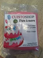 Sucre et nutriments contenus dans Cuistoshop