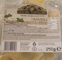 Quantité de sucre dans I ravioli ricotta e spinaci