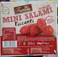 含糖量 Mini salami piccanti