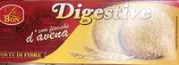 चीनी की मात्रा Digestive con fiocchi d'avena