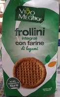 Suhkru kogus sees Frollini integrali con farine di legumi