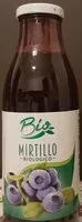 Количество сахара в Mirtillo biologico