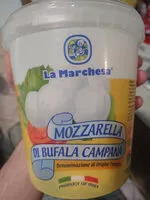 चीनी की मात्रा mozzarella di bufala