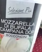 चीनी की मात्रा Mazzarella di bufala
