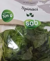 Количество сахара в Spinaci