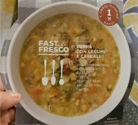 Количество сахара в Zuppa con legumi e cereali n.4