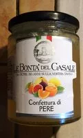 含糖量 Confiture de poires