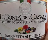 含糖量 Bruschetta al peperoni