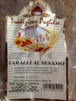 Gula dan nutrisi di dalamnya Tradizione pugliese