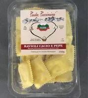 入っている砂糖の量 Ravoli Al Pesto