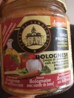 Amount of sugar in Sugo Pronto Bolognese