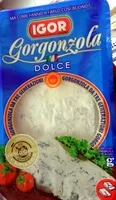 Cantidad de azúcar en Gorgonzola dulce