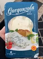 Jumlah gula yang masuk Gorgonzola DOP dolce