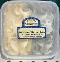 Sokerin määrä sisällä Gelato Banana e Pistacchio
