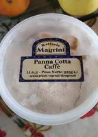 Sokerin määrä sisällä Panna cotta caffè gelato