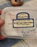 Sokerin määrä sisällä Fior di latte