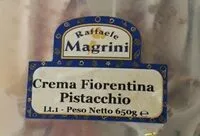 Sokerin määrä sisällä Gelato crema fiorentina e pistacchio