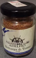 Suhkru kogus sees Bottarga di tonno grattugiata