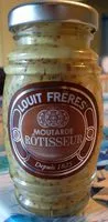 Amount of sugar in Moutarde Rôtisseur