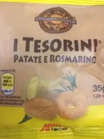 İçindeki şeker miktarı I Tesorini Patate e Rosmarino