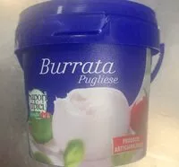 चीनी की मात्रा Burrata pugliese