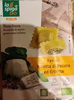 Jumlah gula yang masuk Ravioli Al Grano Duro Cappelli Con Ricotta Di Pecora Ed Erbette