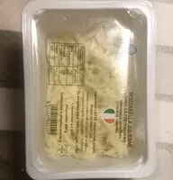 Cantidad de azúcar en Mozzarella julienne