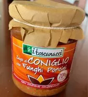 İçindeki şeker miktarı Sugo di coniglio con funghi porcini