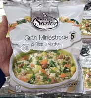 Amount of sugar in Gran minestrone