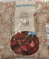 Amount of sugar in Misto frutta bosco surgelato