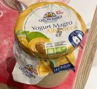 Sokerin määrä sisällä Yogurt magro albicocca