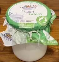 Sokerin määrä sisällä Yogurt intero