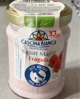 Sokerin määrä sisällä Yogurt magro fragola