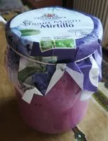 Sokerin määrä sisällä Yogurt magro Mirtillo