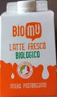 Sokerin määrä sisällä Latte fresco biologico intero pastorizzato