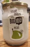 Sokerin määrä sisällä Yogurt magro pera