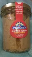 Cantidad de azúcar en Filetti di tonno in olio di Oliva