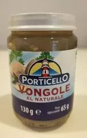 Cantidad de azúcar en Vongole al naturale