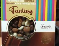 Sokerin määrä sisällä Misto frutta secca ricoperto cioccolato fantasy