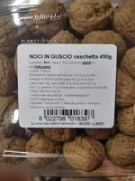 Sokerin määrä sisällä Noci in guscio