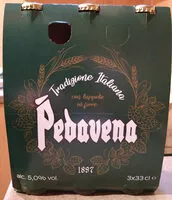 中的糖分和营养成分 Pedavena