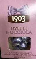 Sokerin määrä sisällä ovetti nocciola