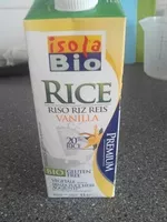 入っている砂糖の量 Rice vanilla